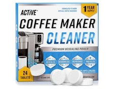 Coffee Machine Cleaner Descaler Tablets - 24 Count, Compatible With Nespresso...
