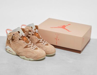 Size 10 - Jordan 6 Retro x Travis Scott British Khaki
