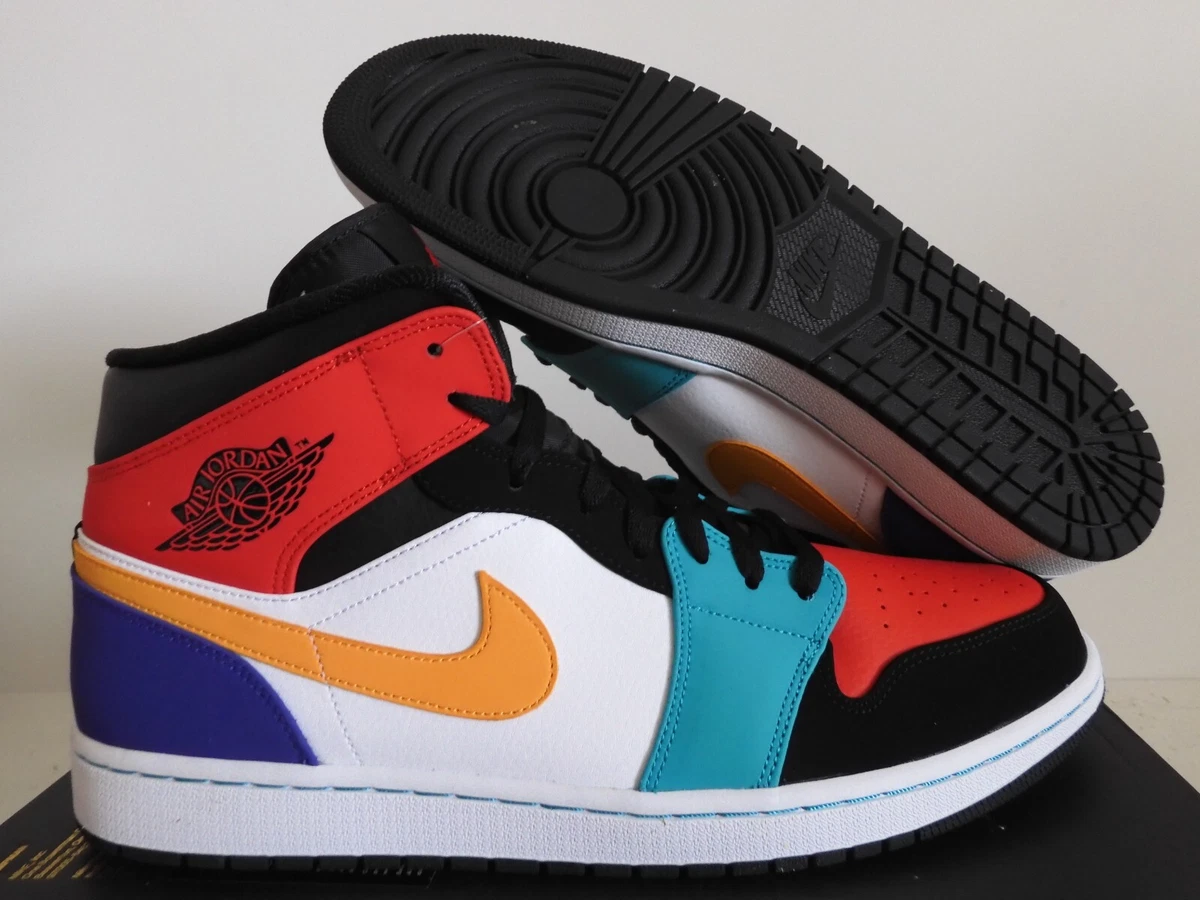 Air jordan mid bred multi color sale