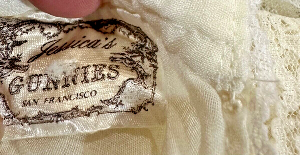 Vtg 70s Jessica's Gunnies Gunne Sax Victorian Inspired Blouse with