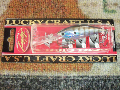 Lucky Craft Slim Shad D7 D-7 2 1/2'' 5/16oz 7ft.  Rare!!!!