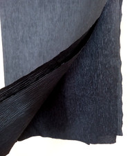 1 piece Crepe Craft dark Gray fabric polyester 56"W x 93"L - New