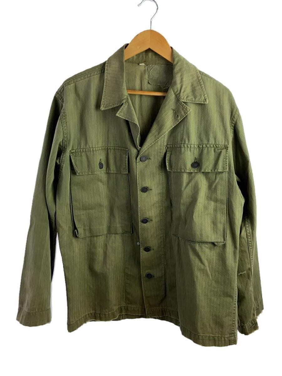 ジャケット・アウター 40s US Army M43 HBT Jacket vintage navy Vintage US Army M43 HBT Jacket Military Shirt WW2 OD 36R 13