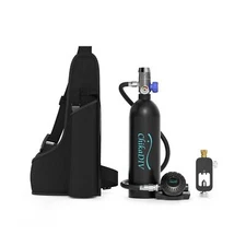Mini Scuba Diving Tank Equipment, Mini Scuba Cylinder for 15-20 Mins Underwat...