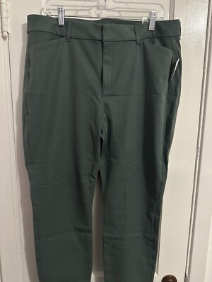 Old Navy Gray Pixie High Rise Slim Pants Size 16