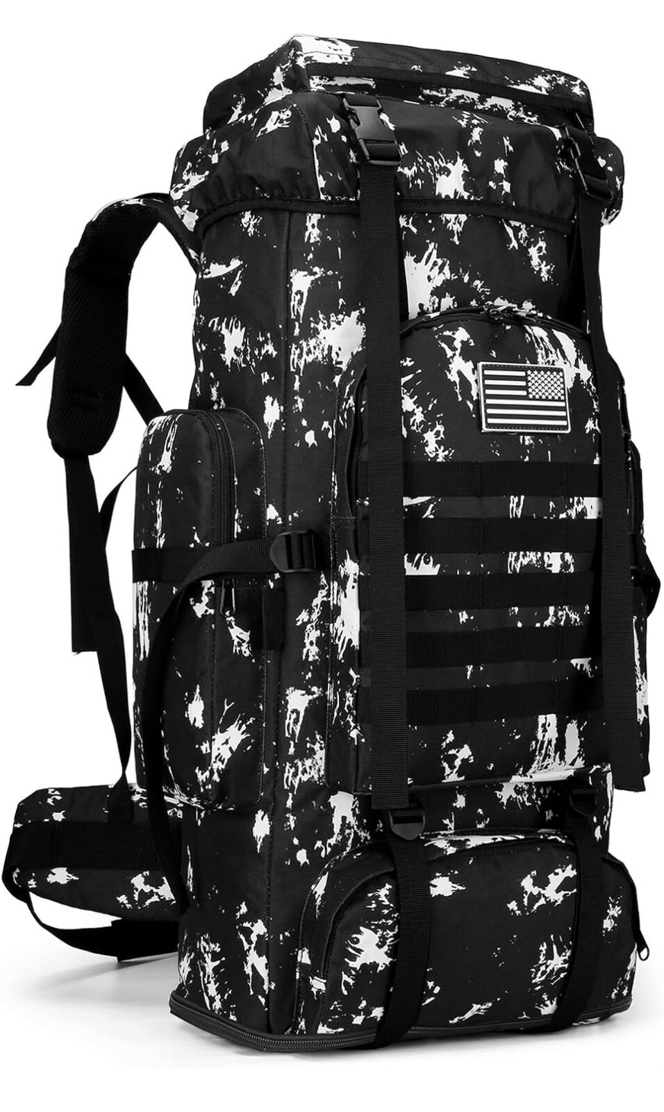70L 100L Large Hiking Backpack for Men Durable Camping Gear  -image