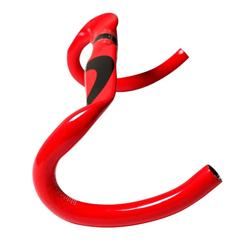Road Bike Full Carbon Fibre Handle Bar Bicycle Drop Bar 31.8mm 400/420/440mm - Image 3 of 4