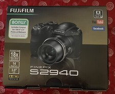 Fujifilm FinePix S Series S2940 14.0MP Digital Camera - Black S2940 