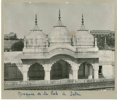 Tirage Photographique Argentique Original Denise Colomb 'Inde' - Circa 1976 - Format 24,5x31 Cm