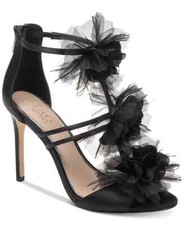 Jewel Badgley Mischka Dustine Evening Pump, Black, Size 9.5M, Floor Model