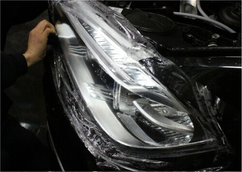 Película de tinte transparente envoltura de faros de coche DRL luz trasera Len calcomanía protectora - Imagen 5 de 8