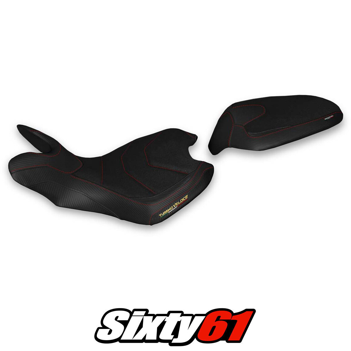 MV Agusta Turismo Veloce 2021-2024 2025 Seat Cover Tappezzeria Ultragrip Black