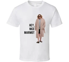 The Big Lebowski The Dude In Robes Hey, Nice Marmot Quote T Shirt