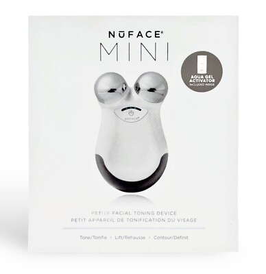 NuFACE MINI Starter Kit, Toning Device with Aqua Gel Activator NEW, Sealed