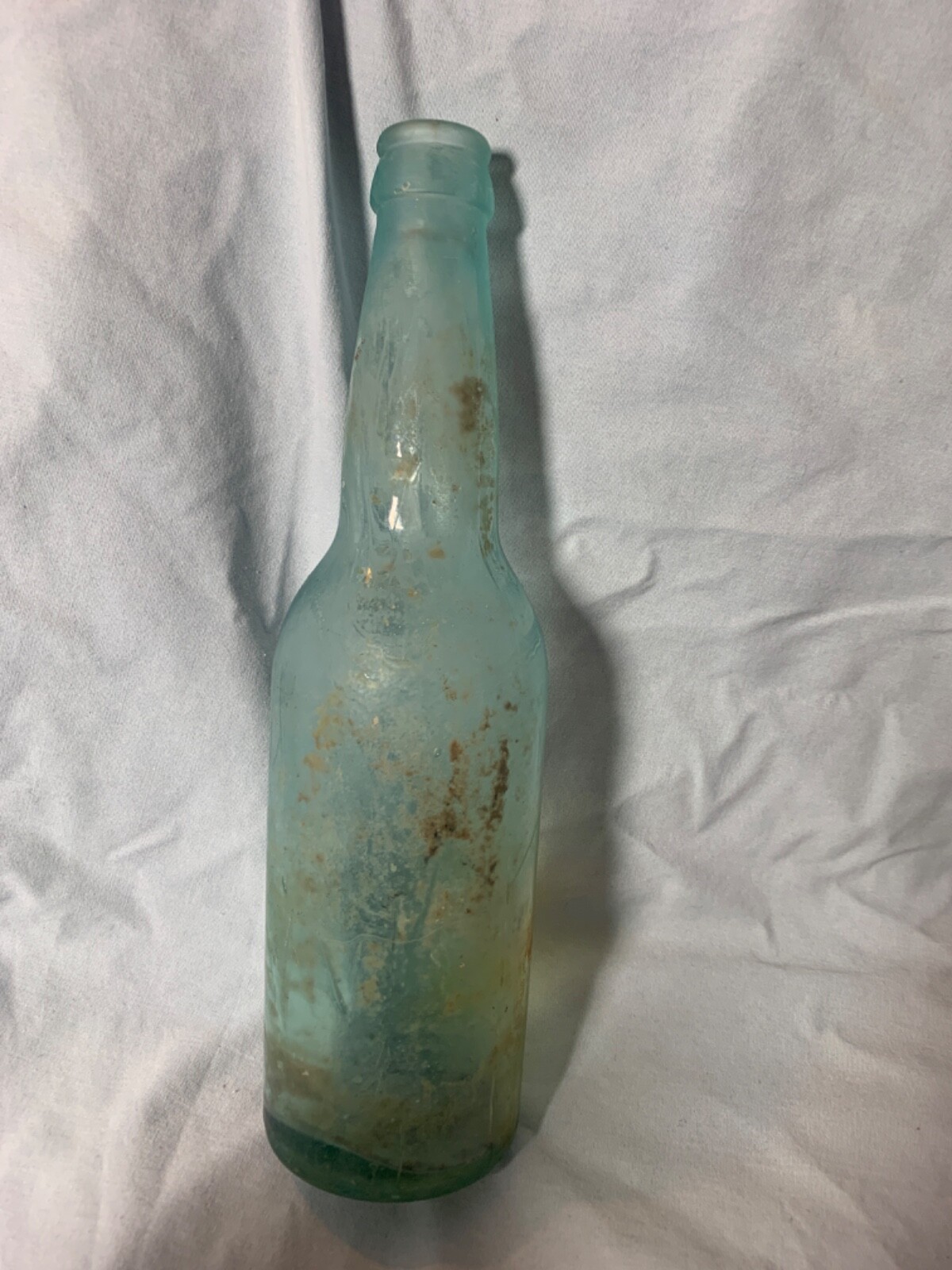 Great Vintage BLUE Beer Bottle ANHEUSER BUSCH ABGMCO ADOLPHUS AB R4