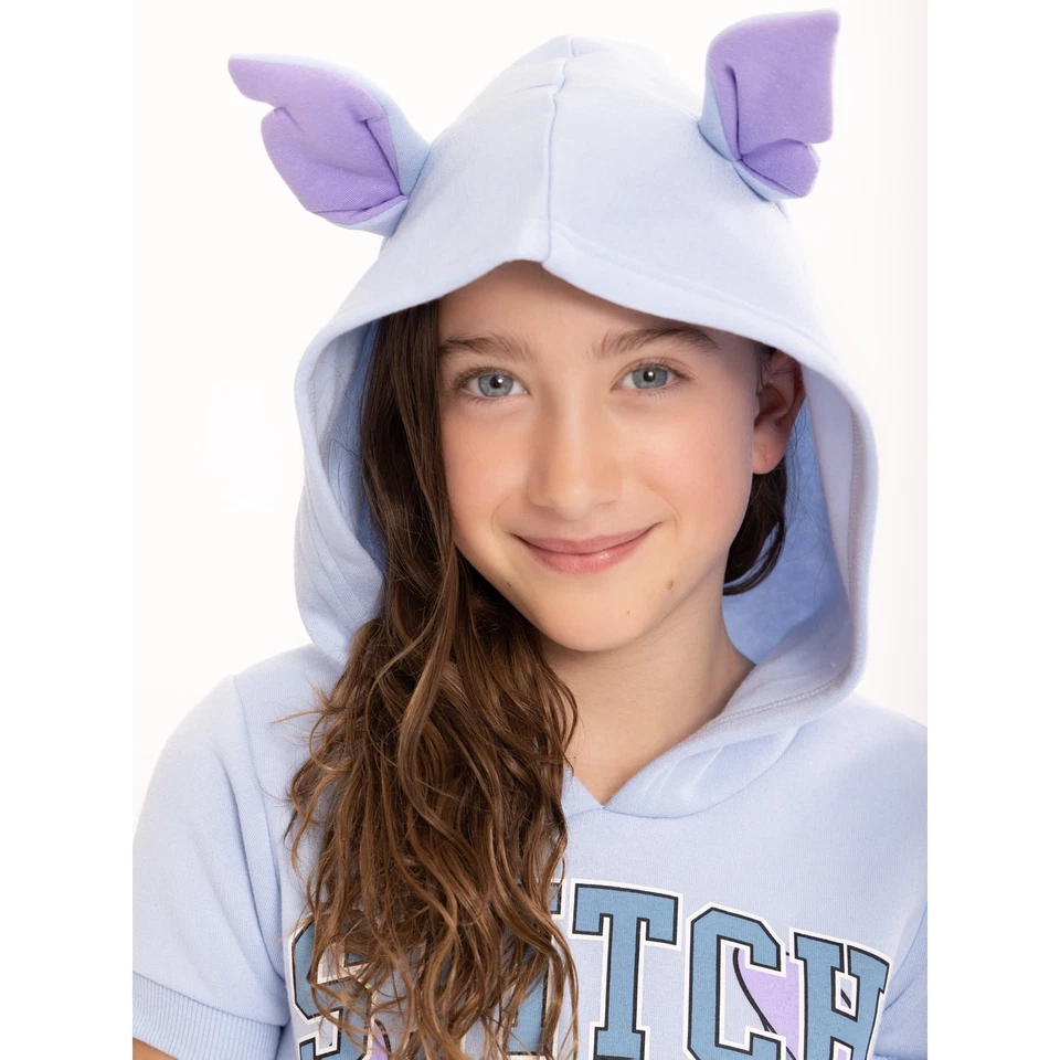 女孩 Lilo and Stitch 连衣裙 L.O.L Tutu 连帽衫 4 5 6 7 8 10 12 万圣节服装 — 第 4/4 张图片