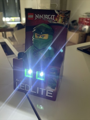 LEGO NINJAGO Lloyd LED LITE TORCH NIGHT LIGHT BLACK RARE RETIRED BNIB LGL-TO35 - Bild 4 von 4