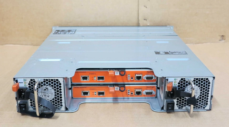 Dell EqualLogic PS6110X 10GbE iSCSI SAN Storage Array 2x Type 14 24x 600GB HDD - Image 3 of 3