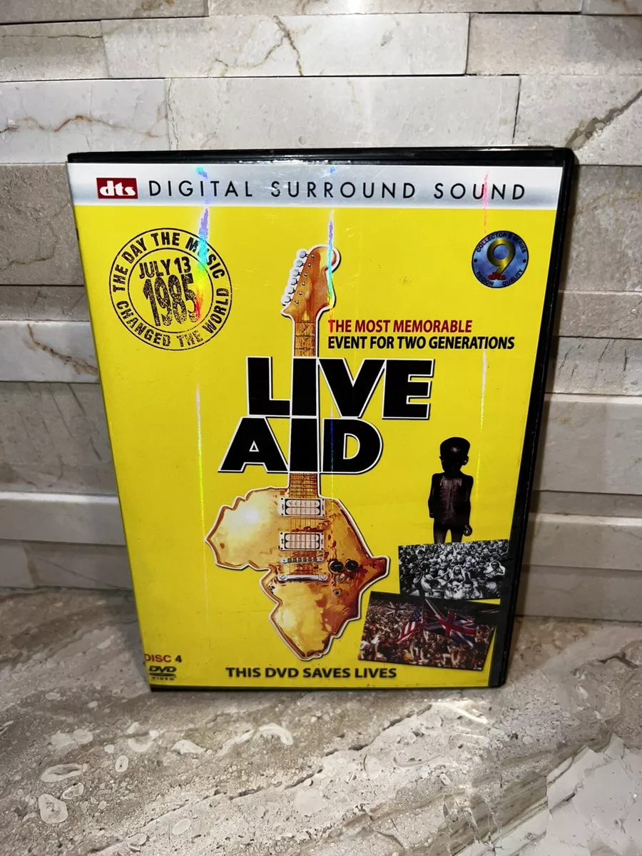 LIVE AID ライヴ・エイド DVDボックス 4枚組 - DVD/ブルーレイ LIVE AID ライヴ・エイド DVDボックス 4枚組 - DVD/ブルーレイ