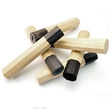 Japanese Chef Natural African Wood Knife Handle Octagonal Kitchen Making Handles