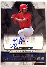 2019 Leaf Ultimate Draft Rookie Signatures #RSTF2 Tre Fletcher Autograph