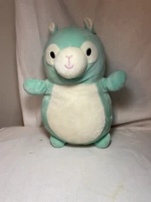 Squishmallow Hug Mees Pierre the Llama 10" Utra Soft Plush Toy Teal Stuffed