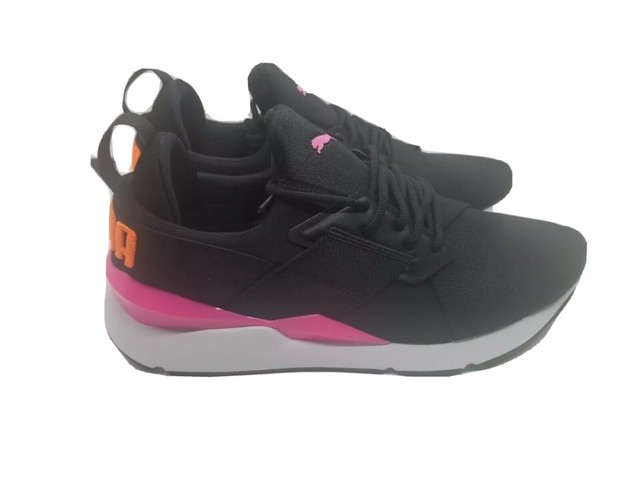 puma pink and black