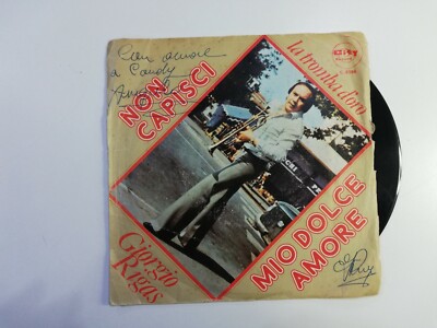 GIORGIO RIGAS Non Capisci Mio dolce amore 45 runden 7'' ITALIEN 1977 VINYL 45 RUNDEN