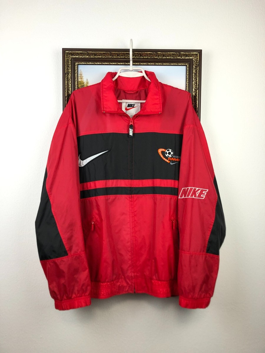 Vintage 90's Nike Netherlands Holland Football Jacket Soccer