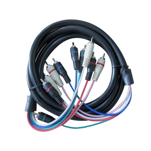 Steren 12ft 5-RCA Mini Component A/V Cable - 257-612BK 884645132964| eBay