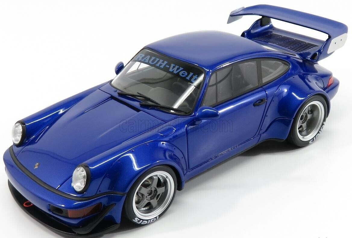 GT Spirit 1990 PORSCHE 911 964 RWB COUPE BLUE ZM100 LE