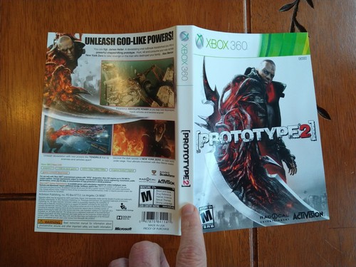 Authentic OEM Microsoft Xbox 360 X360 English Box Art Inserts U Pick Choose List - Picture 58 of 71