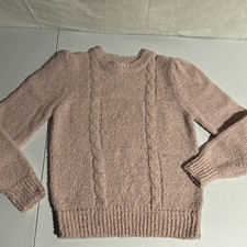 Vintage Beldoch Popper Large Pink Sweater