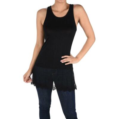 black lace tank top outfit