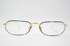 Vintage Glasses Metzler 7504 Gold Double Multicolor Oval Frame