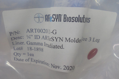 Artesyn Biosolutions ART002011-G ¼  ID Artesyn Molded Tee 3 Leg