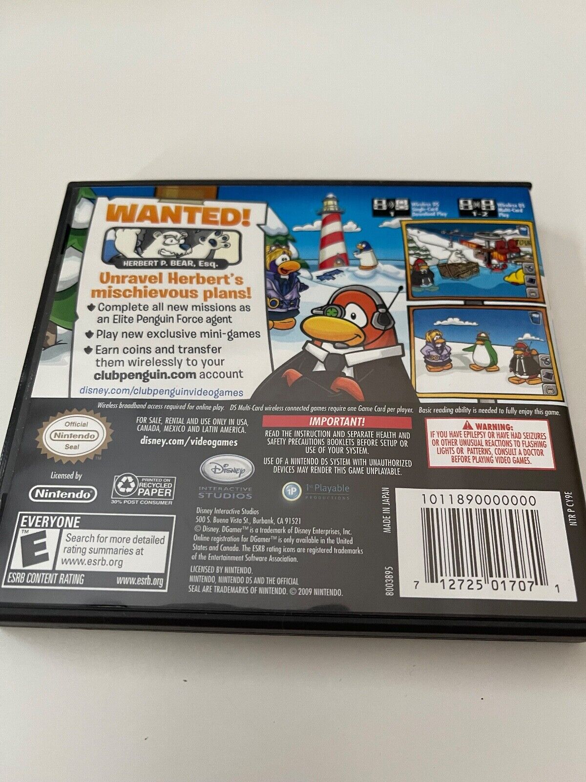 NINTENDO DS Disney CLUB PENGUIN: Herbert's Revenge DS GAME NMINT on eBid  United States