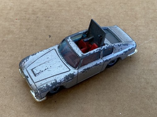 Vintage Husky Aston Martin DB5, James Bond, Die Cast, Rare, 1401, Silver, Resto. - Picture 7 of 8