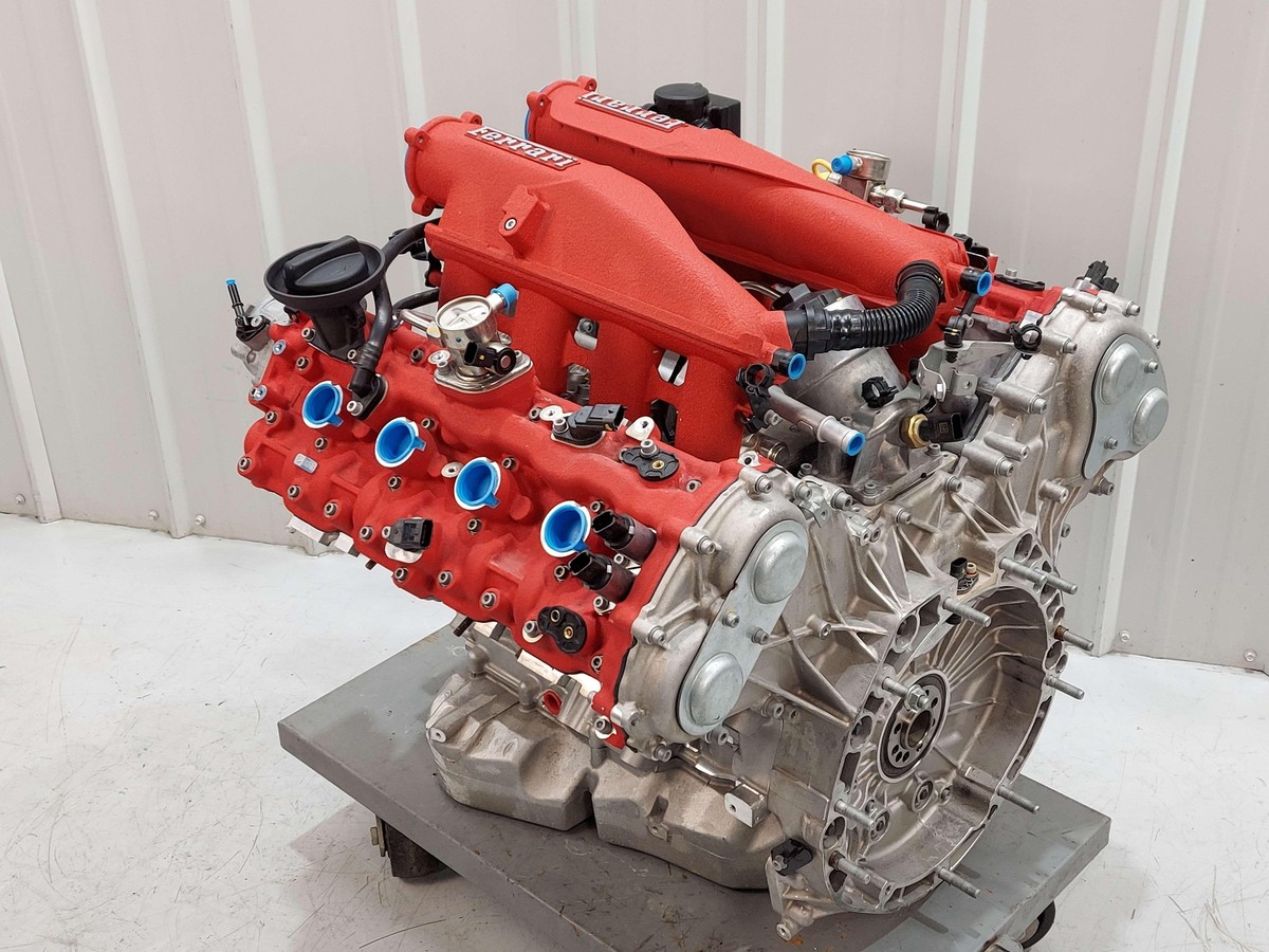Ⓜ︎3 2021 FERRARI ROMA F169 3.9L ENGINE MOTOR TYPE F154 BH 612 HP