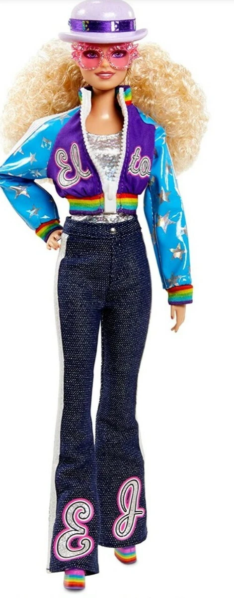 ELTON JOHN Barbie Doll Collector Signature New 2020 From FAO