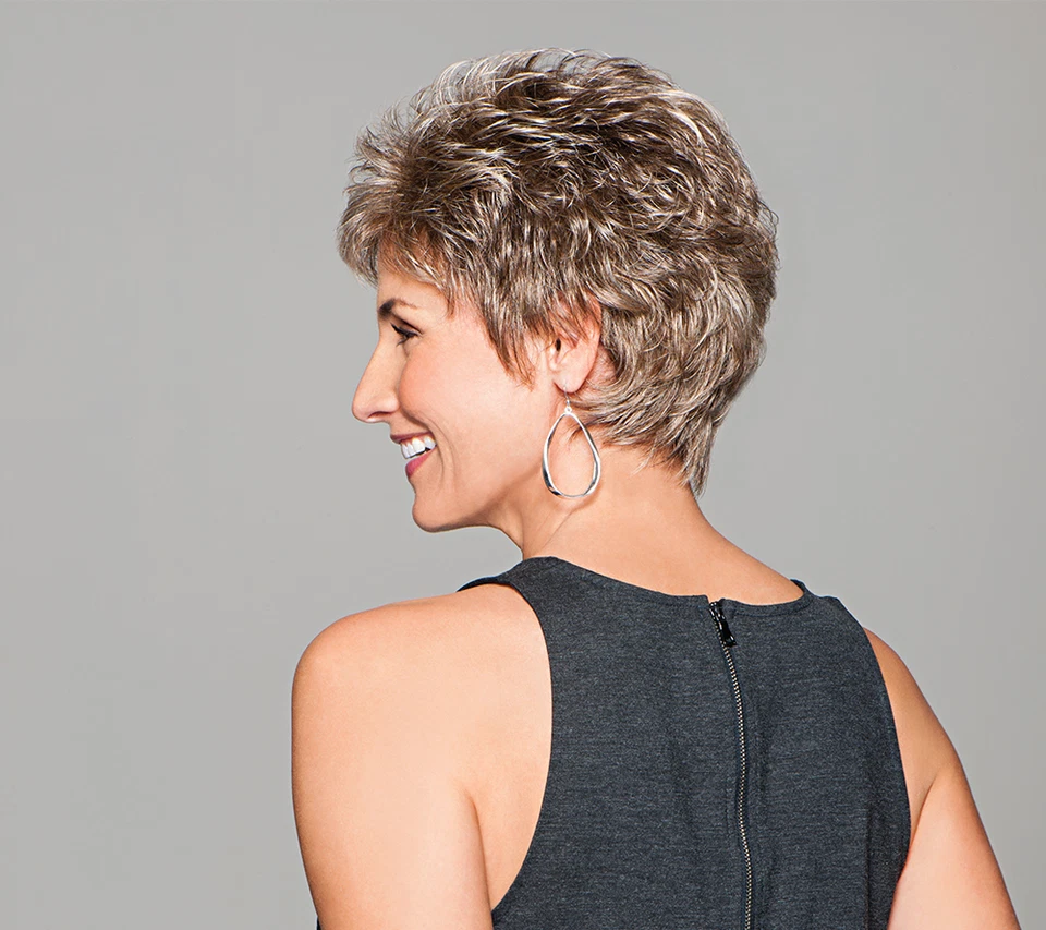 Peluca FLIRT de GABOR, *¡TODOS LOS COLORES!* Gorra pequeña o promedio, ¡NUEVA! Foto 3 de 4