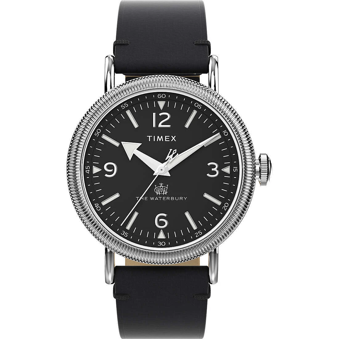 Timex Orologio Uomo Standard Sub-Second - Cassa Argento 40mm, Quadrante Blu, Vetro Minerale, Impermeabile 50m - 2