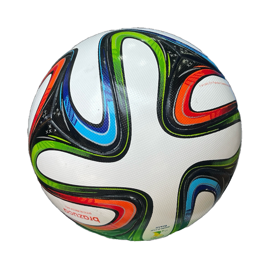 Brazuca 2014 World Cup Soccer Ball Size 5 – Official Style Match
