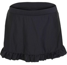 Baderock mit Innenslip aus recyceltem Polyamid Gr 46 Schwarz Damen Bade-Rock Neu