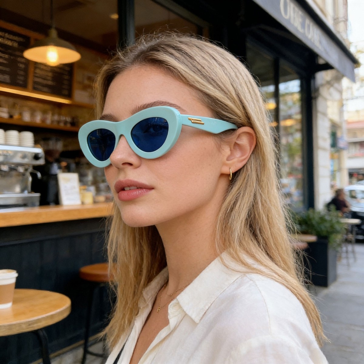 ブルーサングラス Veneta Bottega BOTTEGA Sunglasses（サングラス）｜EYETHINK BV1359SA002 VENETA 小物