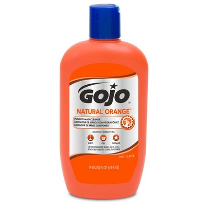 Gojo 14 FL OZ /414ML Natural Orange  Pumice Hand Cleaner