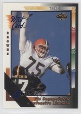 1992 Wild Card 5 Stripe Pio Sagapolutele #326 Rookie RC 0h1. rookie card picture