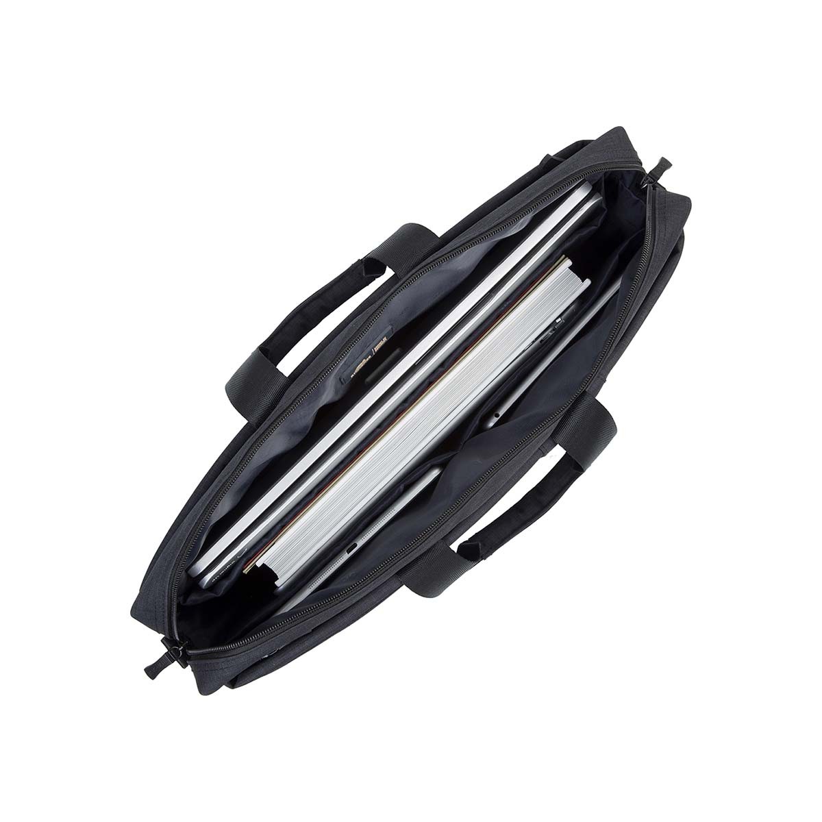 Sac ordinateur 17.3 Rivacase noir idéal pour vos trajets pro quotidiens - 3