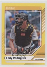 2024 Panini Donruss Yellow Flood Endy Rodriguez #30 1jp9