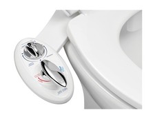 LUXE Bidet NEO 320 - Warm Water, Dual Nozzle, Self-Cleaning, Non-Electric Bid...